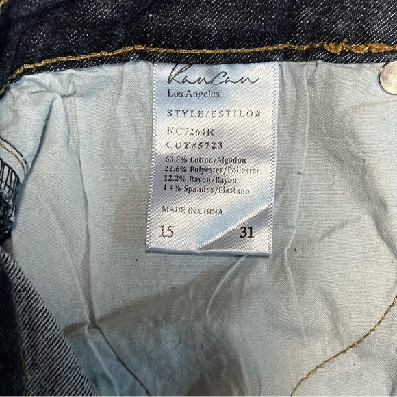 KanCan dark blue jeans. - Picture 6 of 7